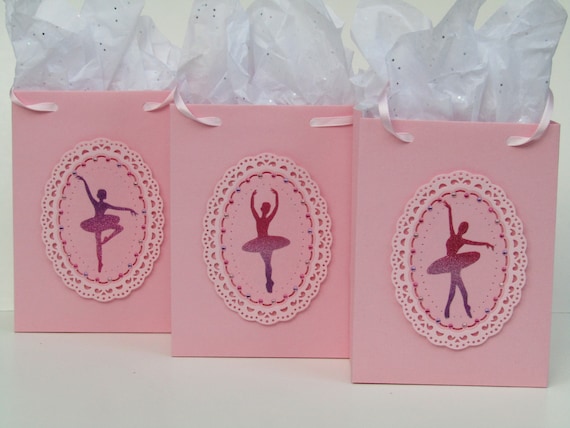 12 Ballerina Party Favor Bag Ballerina Candy/treat Bag Ballerina Girls  Birthday Party Gift Bag Little Girl First Birthday Party Bag - Etsy