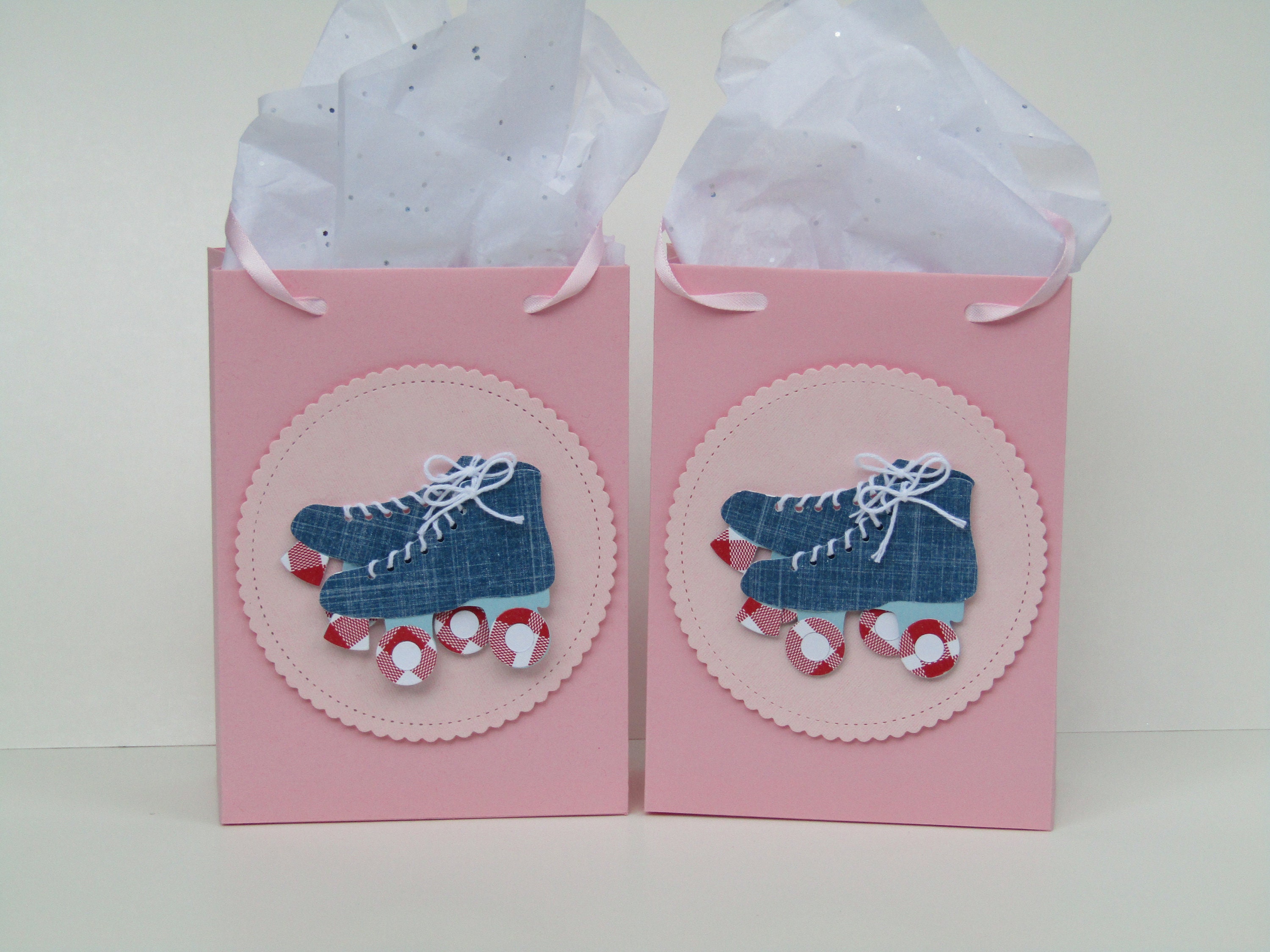 10 Roller Skate Party Favor BagSkates Goody Bags 80's Etsy España