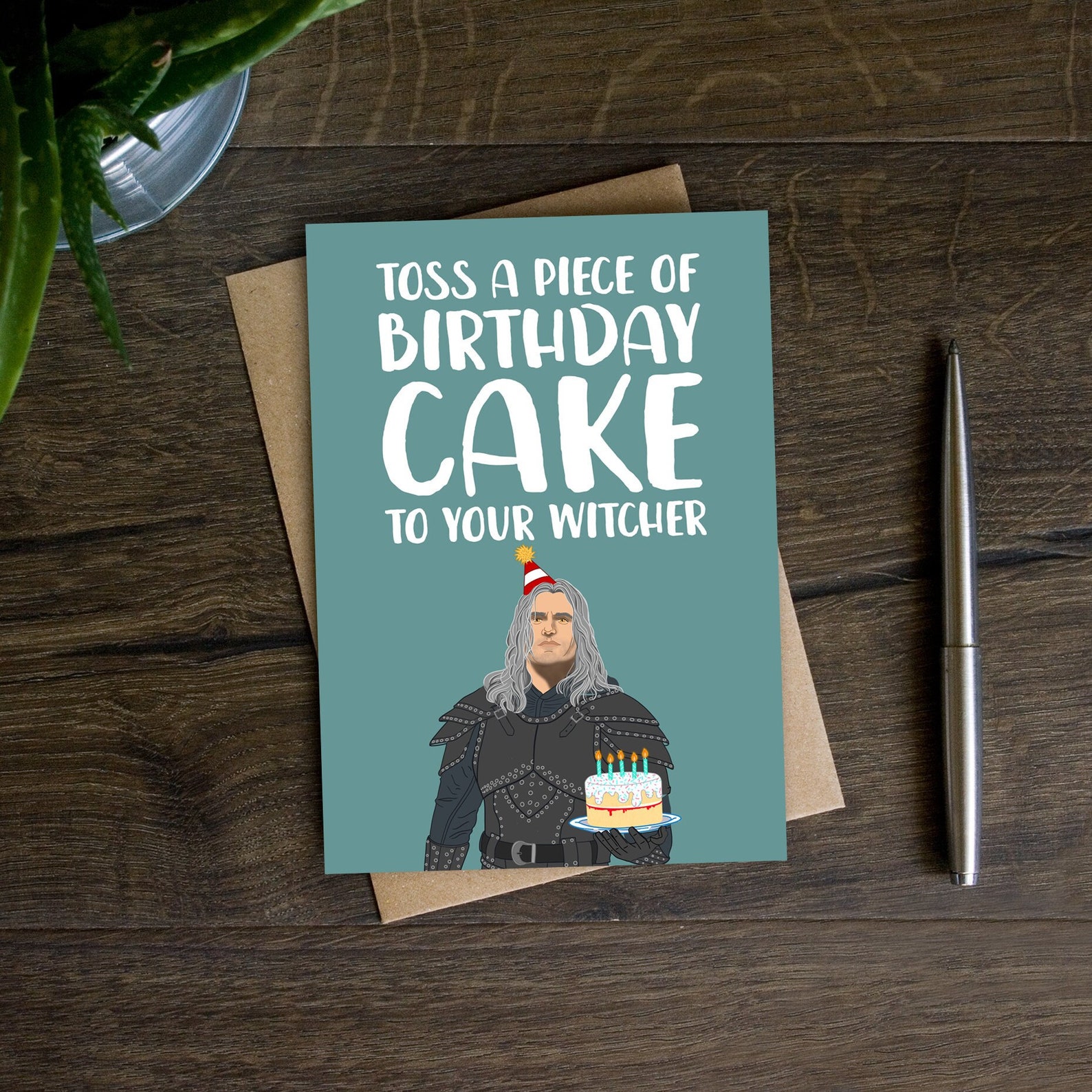Funny Witcher Birthday Card Henry Cavill Geralt Gamer - Etsy Canada