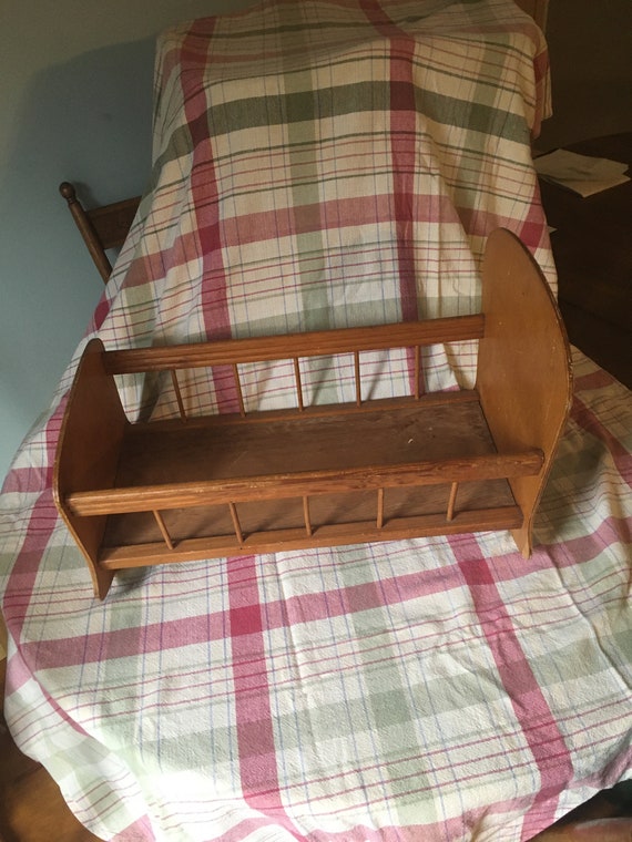 vintage doll cradle