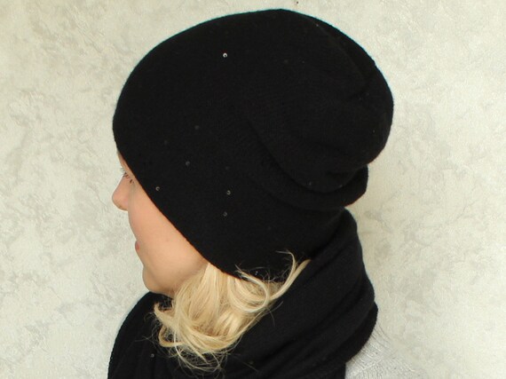 cashmere slouchy hat
