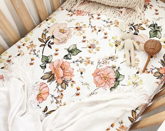 floral bassinet sheets