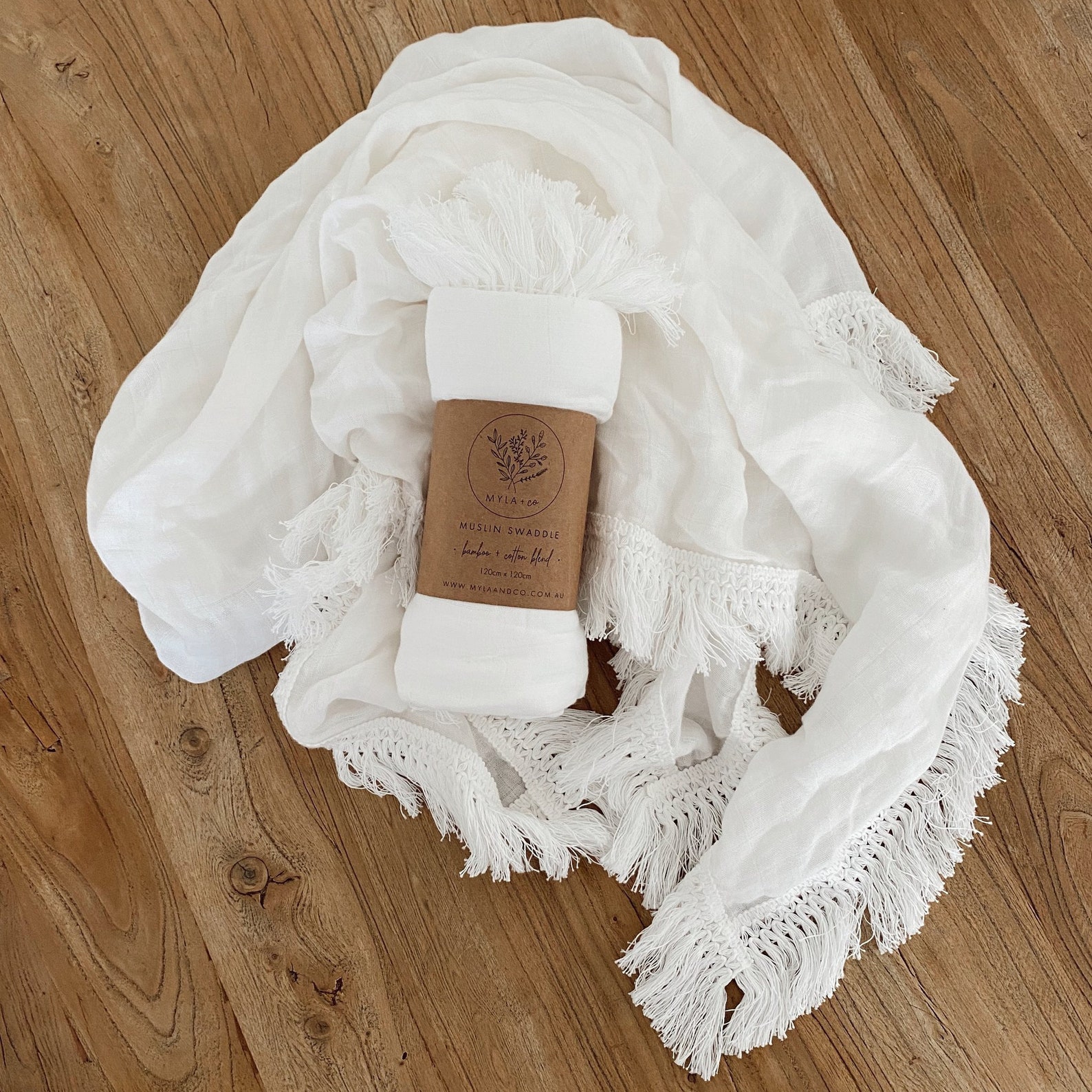 Muslin Swaddle Blanket Fringe Wrap 100 organic cotton & Etsy