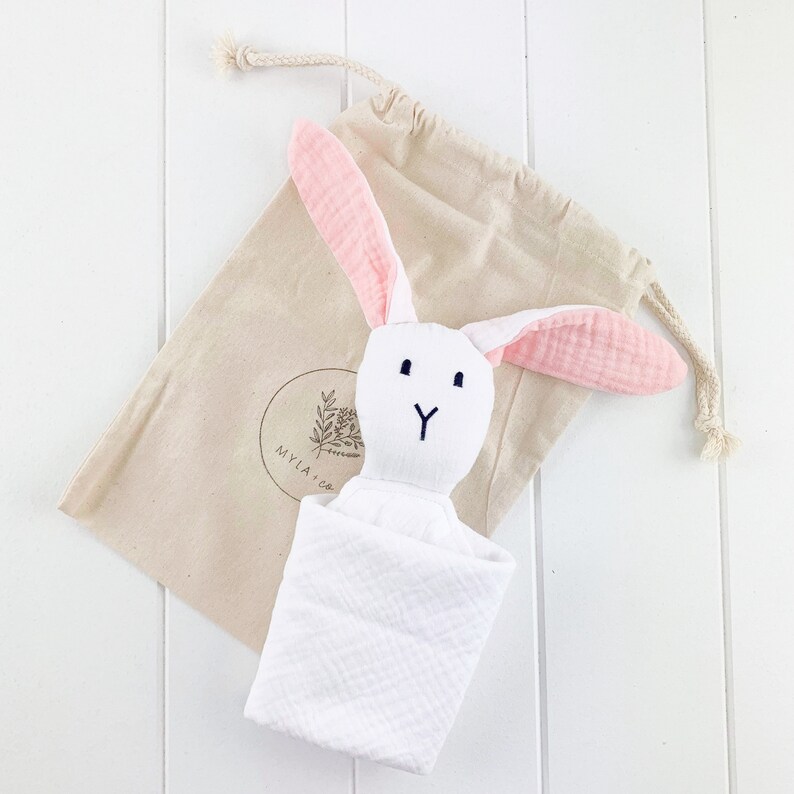 Baby Comforter Bunny Baby Comforter Rabbit Comforter Floppy Etsy