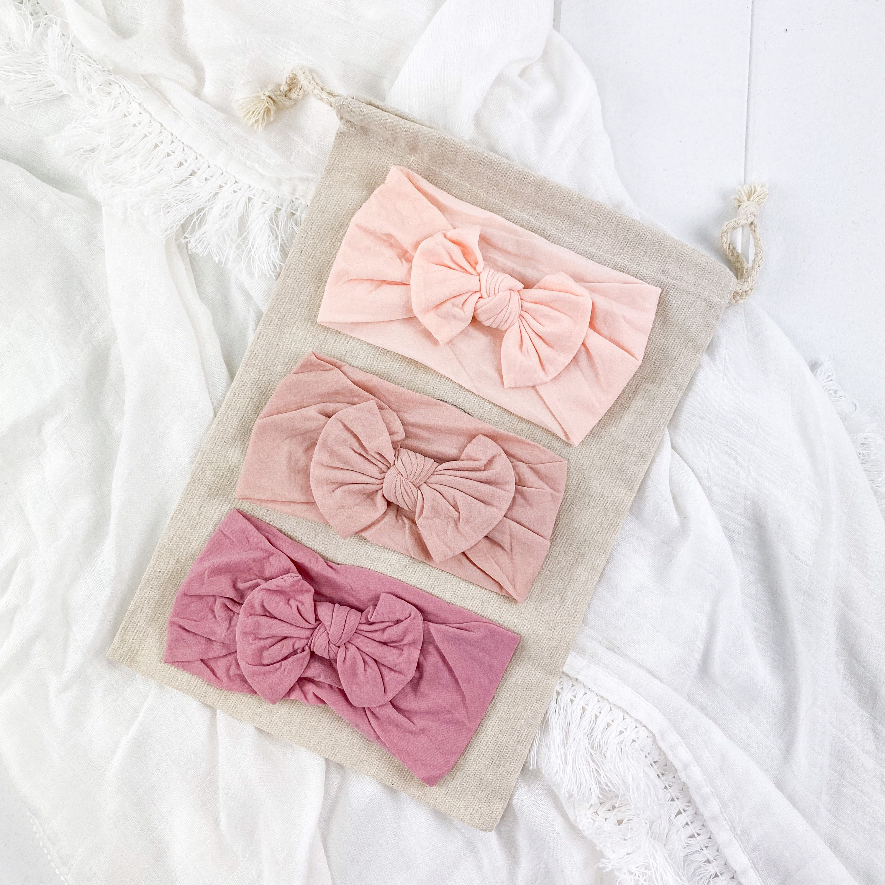 Baby Headband Pack Knot Headband Bow Headband Tie Knot Etsy