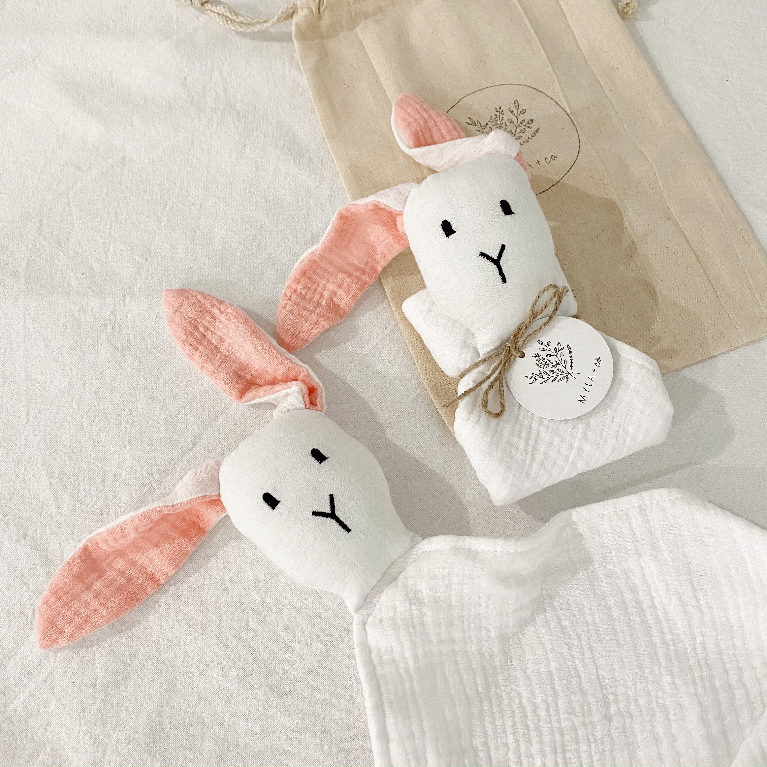 Baby Comforter Bunny Baby Comforter Rabbit Comforter Floppy Etsy