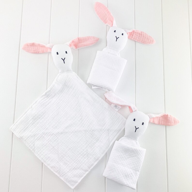 Baby Comforter Bunny Baby Comforter Rabbit Comforter Floppy Etsy
