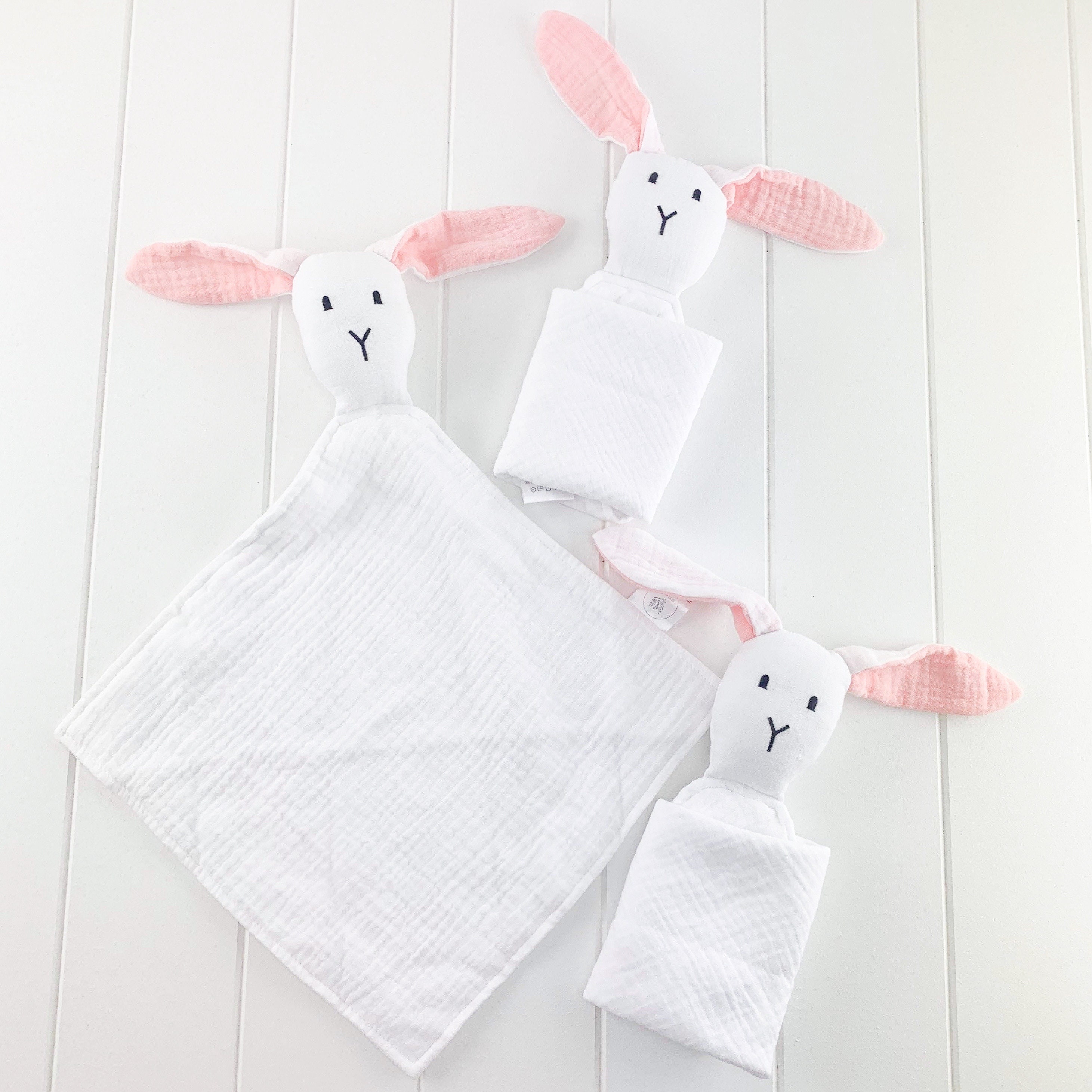 Baby Comforter Bunny Baby Comforter Rabbit Comforter Floppy Etsy