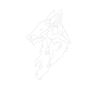 VIKING - Wolf Fenrir original design by Orelon Miller (DIGITAL FILE)