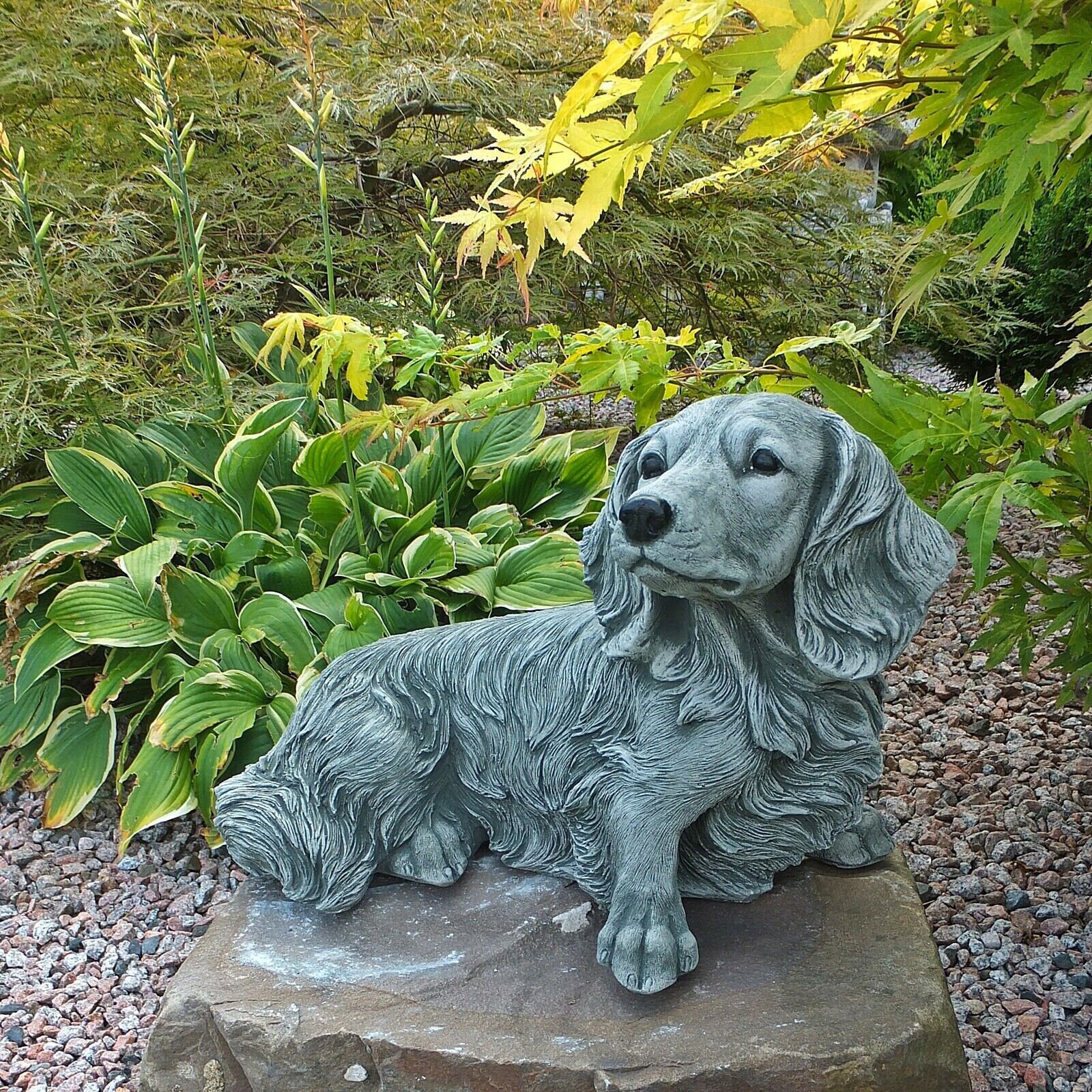 Dackel Statue Hund Memorial Wiener Hund Doxie Figur Dackel Etsy