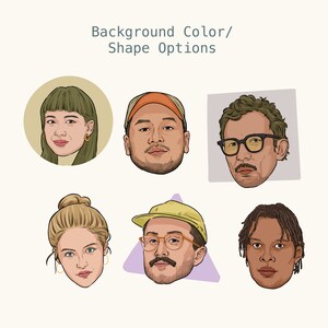 Custom Illustrated Avatar: Cartoon Portrait for Social Media (digital ...