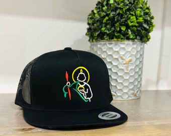 San Judas Tadeo hat, San Judas Tadeo cap, san Judas Tadeo, Gorra San Judas Tadeo, San Judas Tadeo Embroidery Hat, Snapback hat San Judas
