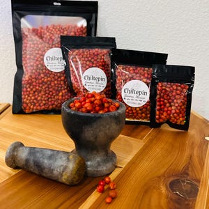 Chile Chiltepin, Chiltepin pepper , Dried Whole Chiltepin Chile