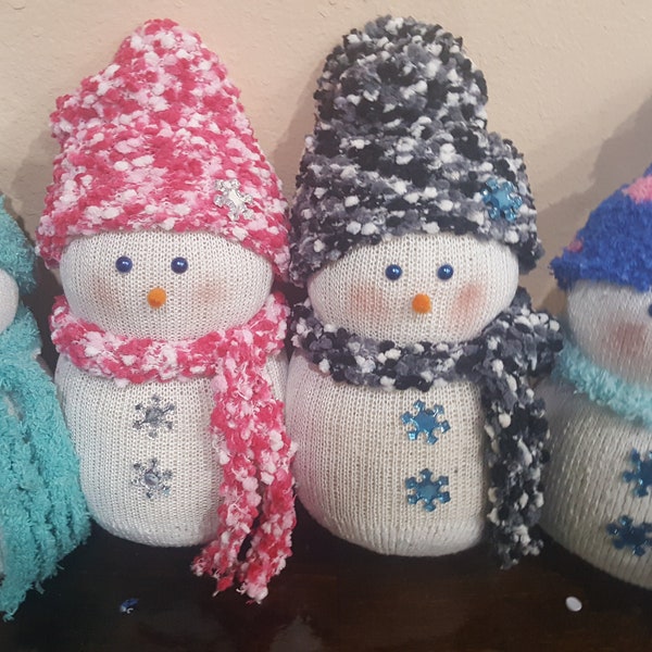 Sock Snowmen