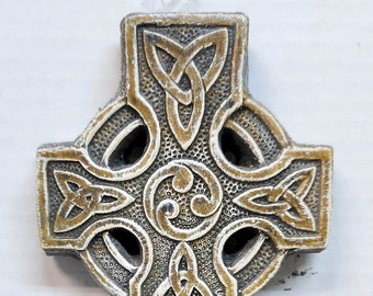 Trinity Celtic Cross, 6.5 in., (17 cm), Trinity Cross, Celtic Crosses, Celtic Art, Compassion Cross, Avtechstonegallery