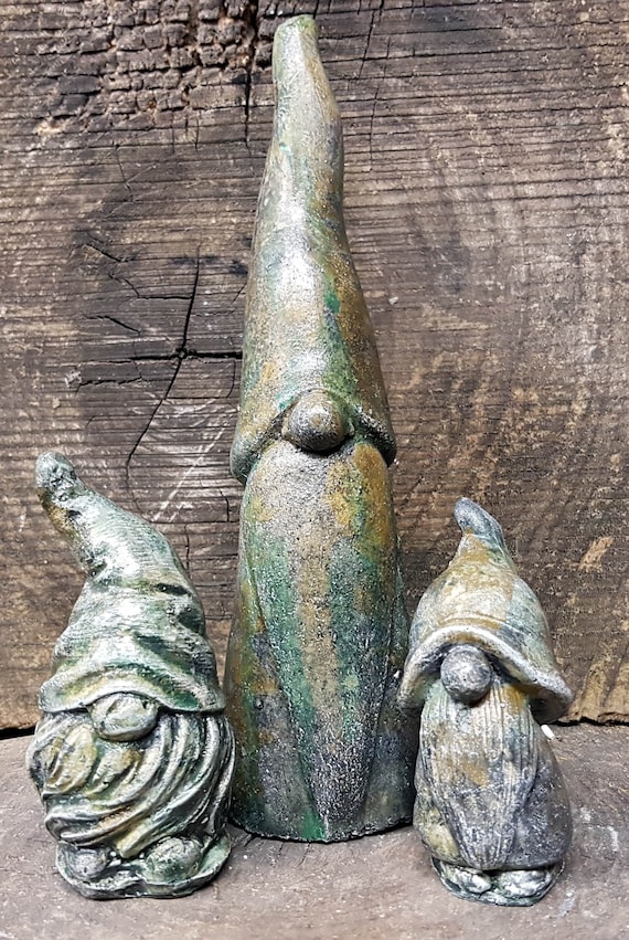 Garden Trolls Set of 3 Trolls 8 In.20cm Old Norse Myth Etsy