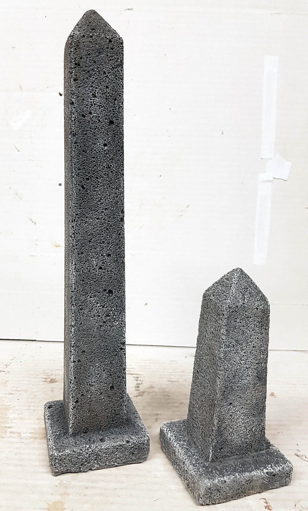 Concrete Obelisk, Concrete Monuments, Ancient Egyptian Tekhenu