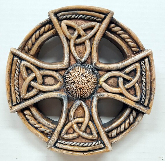 Celtic Wheel Cross 6 In. Celtic Cross Knowledge Cross Etsy