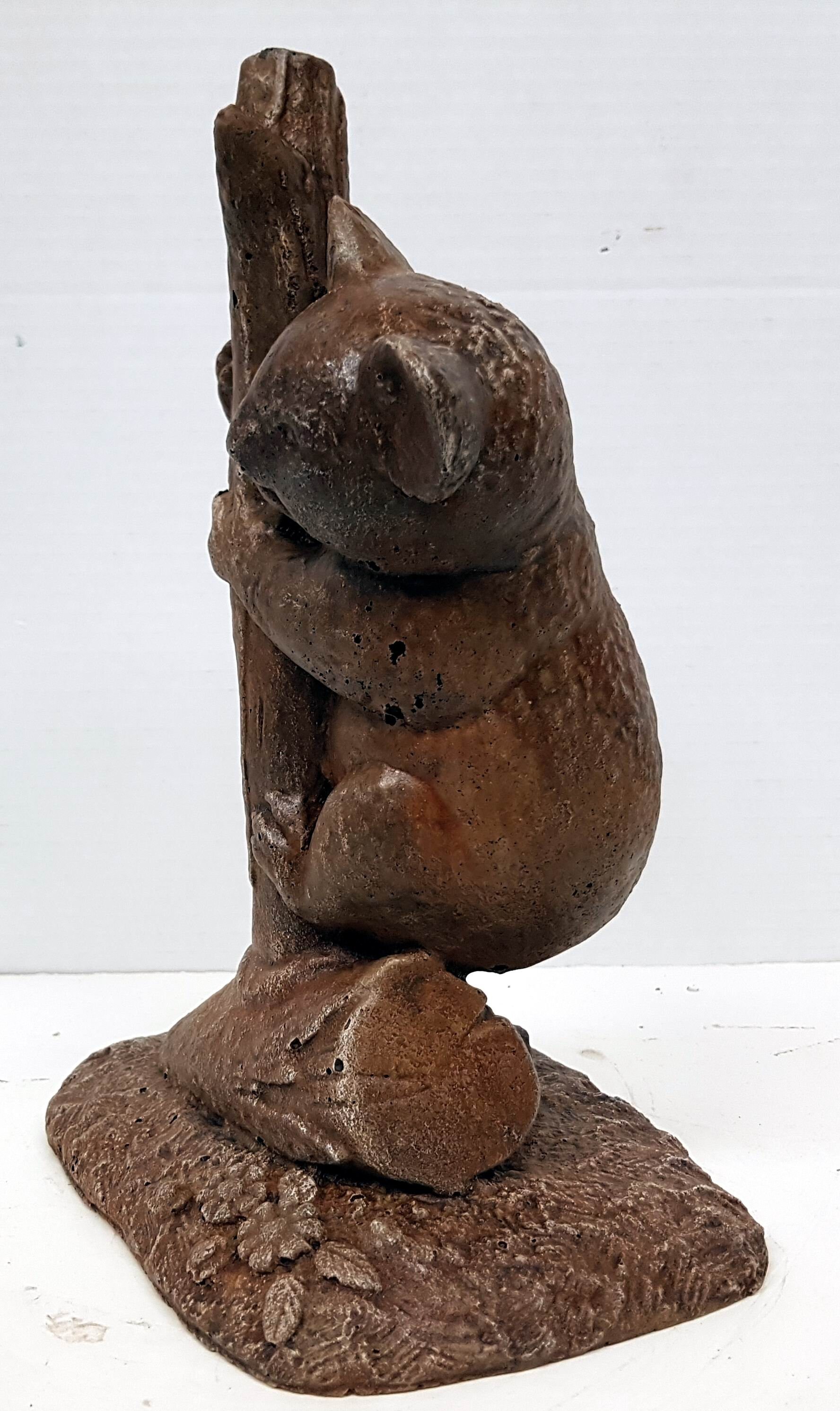 Koala Bear Concrete Koala 10 In.25cm the Koala Etsy Australia