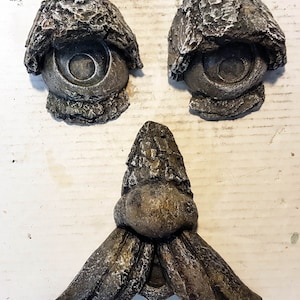 Tree Face,  Concrete Tree Face, Forest Face, Garden Face Sculpture, Whimsical TreeMan,  AvtechStonegallery