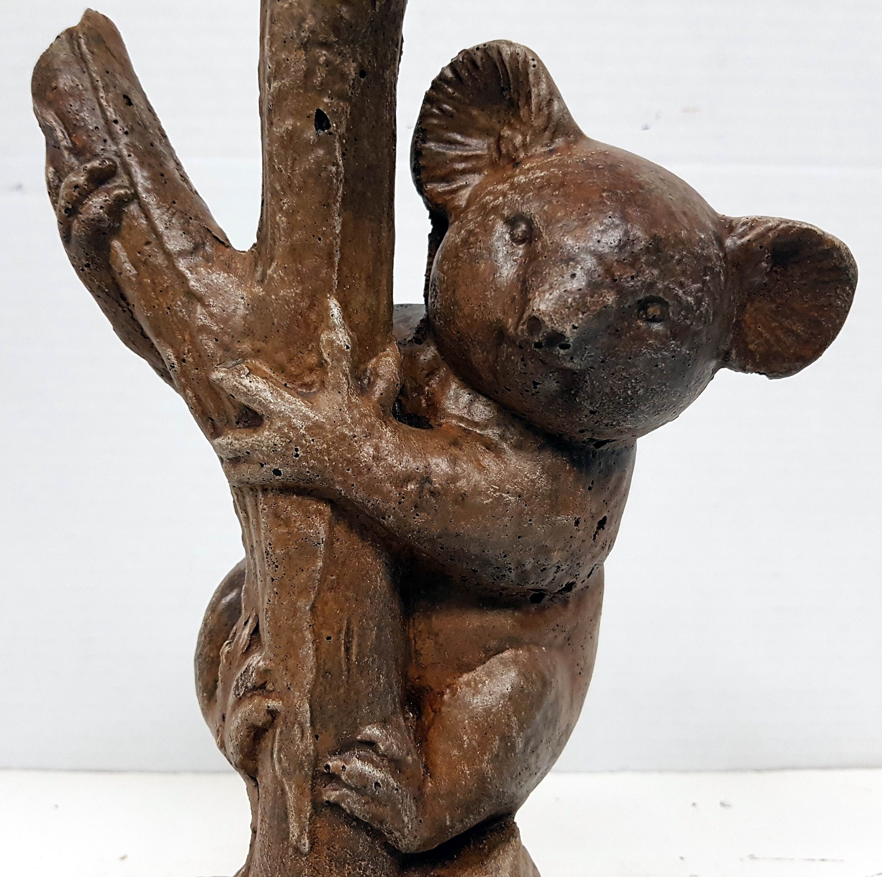 Koala Bear Concrete Koala 10 In.25cm the Koala Etsy Australia