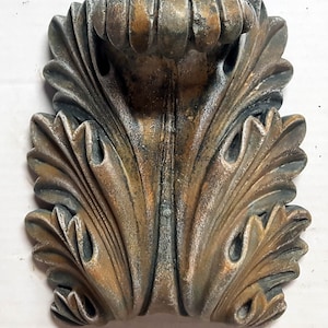 Leaf Pocket 7 in. (18 cm) Home Decor Plant Pocket Planter Stone Sculpture wall plaque avtechstonegallery casting