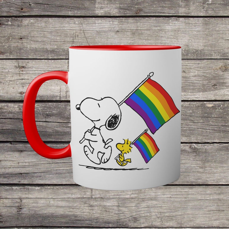 snoopy gay pride