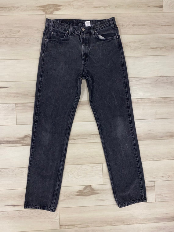 90’s Levi’s Orange tab 505 black jeans 32x33