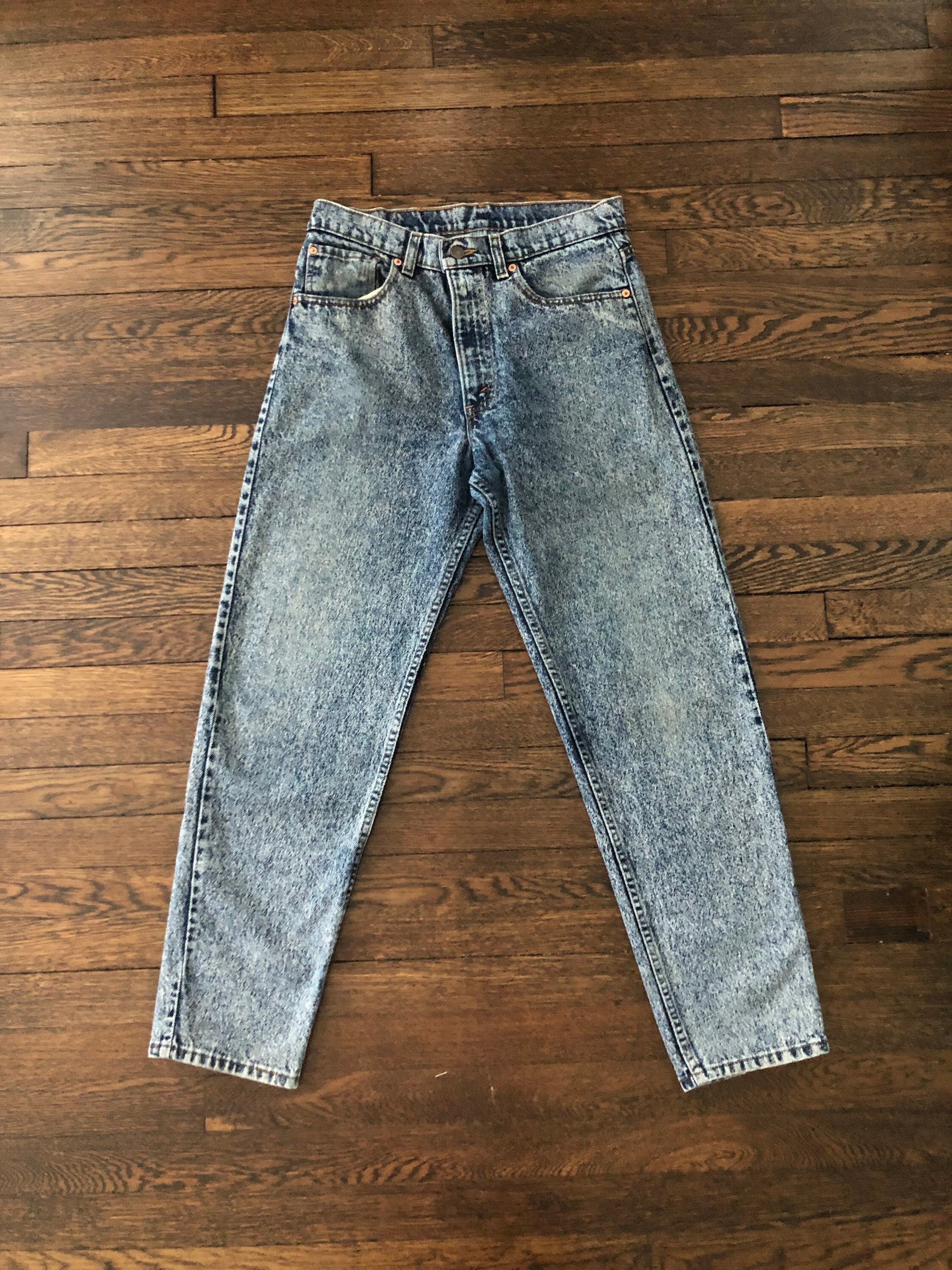 USA 80s/90s Stone Washed 550 Red Tab 