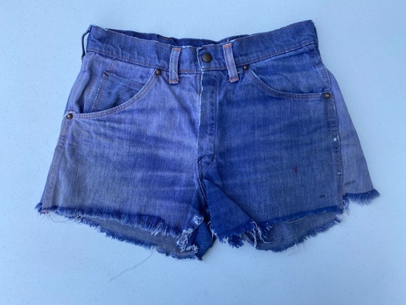 Big Yank 80’s cut-off distressed shorts Waist 31” - image 1