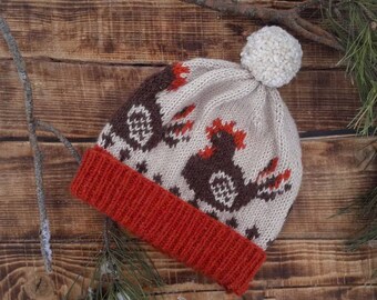 Chicken Hat Pattern Etsy
