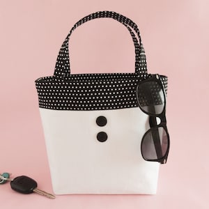 Bolso de mano pequeño mini bolso para mejor amiga mamá regalo de pequeño bolso de lona para novia nieta hermana hija abuela o sobrina