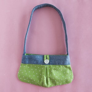 Monedero para niñas pequeñas, regalo para hermanas mayores, bolso de hombro de mezclilla reciclada, regalo de cumpleaños para niños, regalo para sobrina por menos de 20 dólares