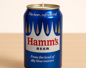 Hamm’s Handmade Soy Candle with custom scent