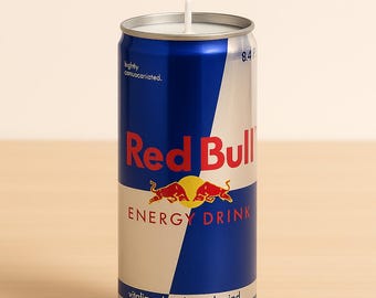 Red Bull Handgemachte Soja Kerze mit Wunschduft