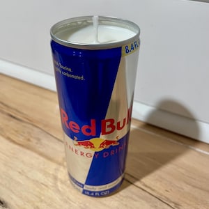 Red Bull Handmade Soy Candle with custom scent
