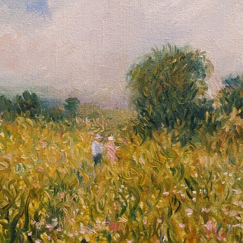 Wildflower Painting Oil 7