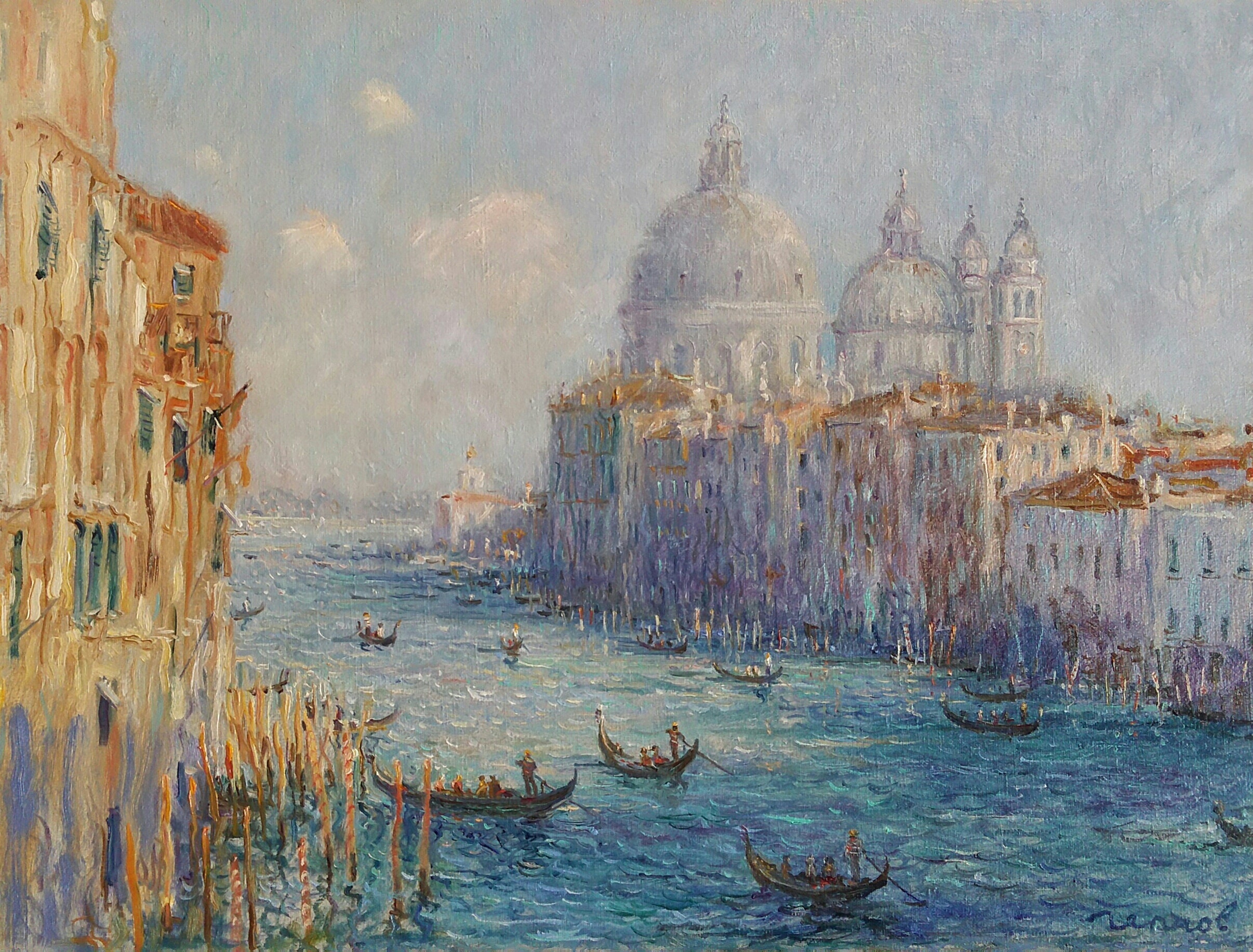 Venice Painting Original Oil Italy Painting 12