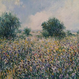 Provence Painting French Landscape 8 x 12 Provence Landscape French Country Small Landscape Olive Trees Painting French Impressionism