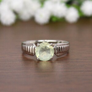 Natural Peridot ring-Peridot Round Ring-August Birthstone -Handmade silver ring- Boho and tribal ring, carved wide band ring- Tribal jewelry