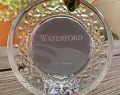 Waterford Crystal Lismore Round Photo Frame NEW