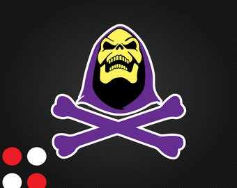 Skeletor Face He-Man 80s Cartoon Peel & Stick Car Window VINYL DECAL STICKER Skeletor Face He-Man 80s Cartoon Peel & Stick Car Window VINYL DECAL STICKER