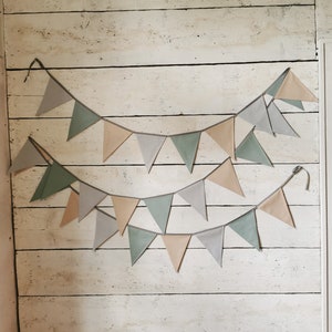 Bunting banner, Custom bunting garland, Garland for baby shower, Wimpelkette for boys, Bunting for girls, 1st birthday party, Pennant chain