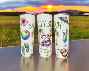 Salty B*tch social club tumbler