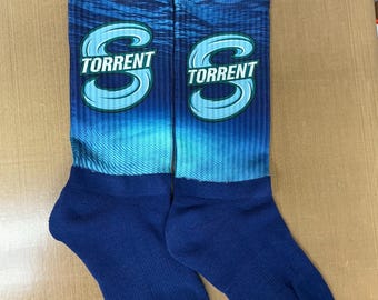 Seattle Torrent Crew Socks