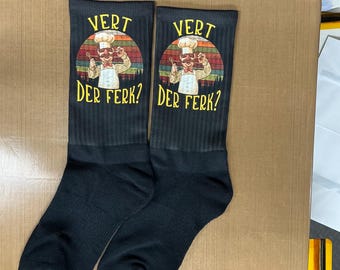 Vert der ferk  chef socks