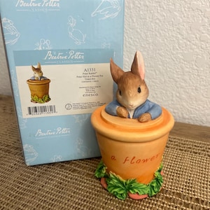 Peter Rabbit Trinket Box - Etsy