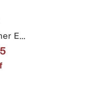 May include: The word "Brighton" is displayed in bold black text at the top of the image. Below it, the text "Patent Leather E..." is visible. The original price of $75 is crossed out, with a sale price of $63.75 in red. The text "Now 15% off" is also in red.