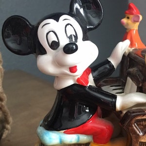 Vintage Mickey Mouse Music Box