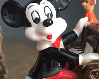 Vintage Mickey Mouse Music Box